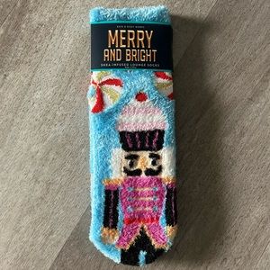 NEW Shea Infused Festive Lounge Socks